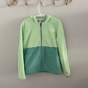 Girls North Face Full-Zip Glacier Hoodie size 7
